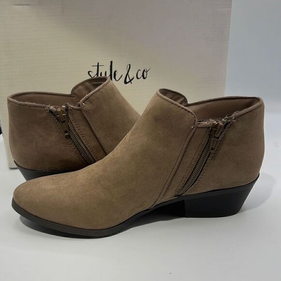 Style & Co Wileyyf1 taupe multi sizes - Picture 4 of 4